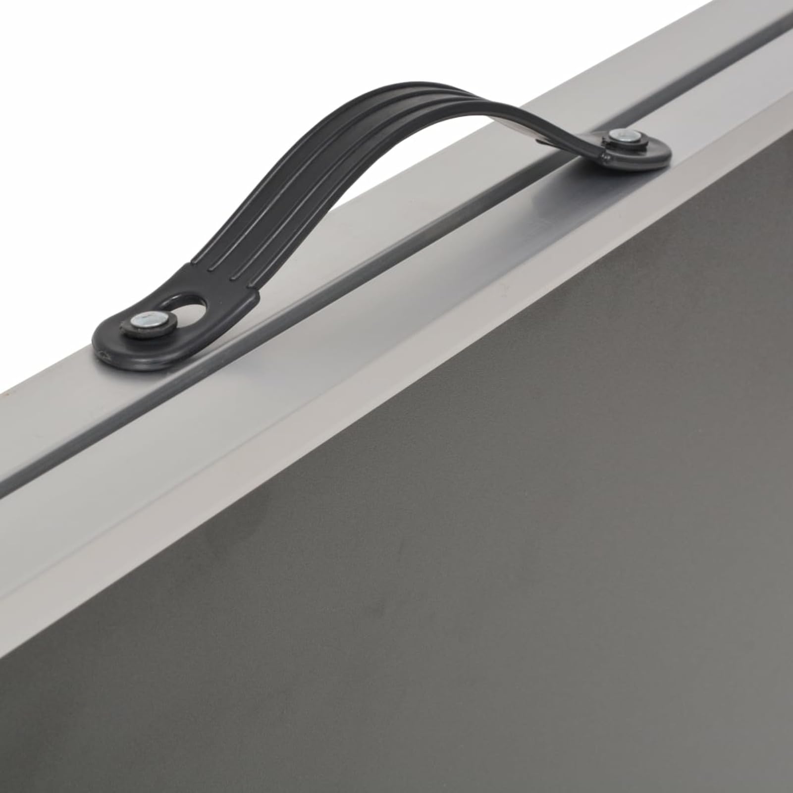 Rantry Table pliante à coller en MDF et aluminium 200 x 60 x 78 cm