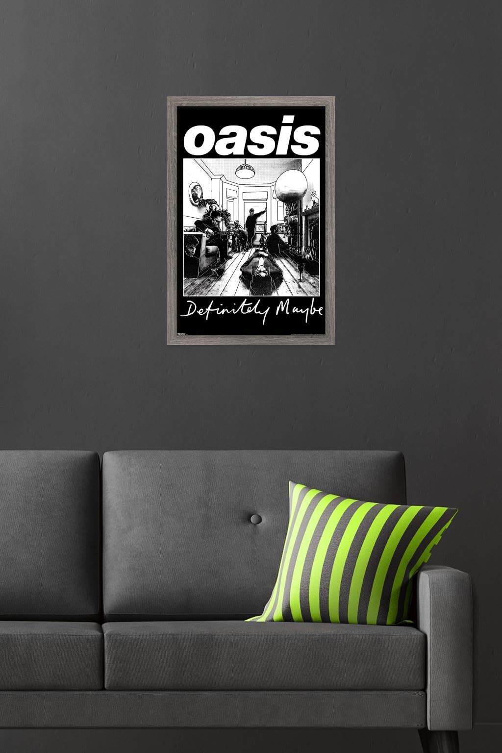 Amazon.com: Oasis - Definitely Maybe Wall Poster, 22.4L