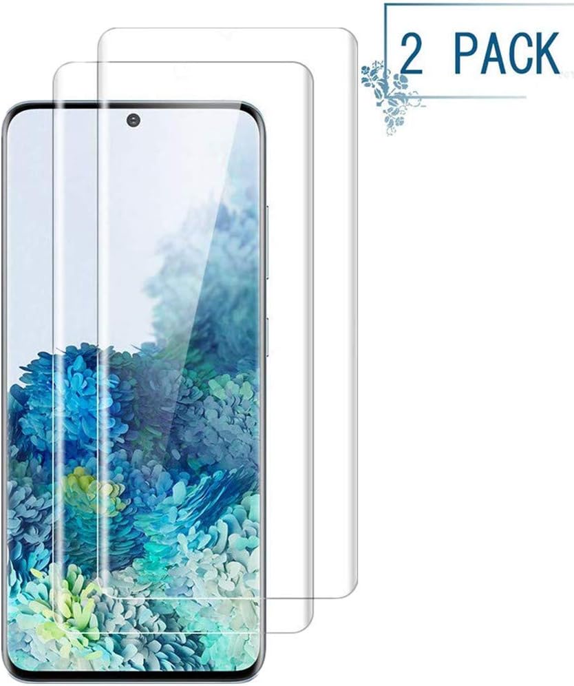 Luminira Screen Protector Compatible Galaxy S20,Full Coverage Friendly and Bubbles Free Scratchproof Tempered Glass,Easy Installtion Compatible Samsung Galaxy S20 (6.2")[2 Pack]