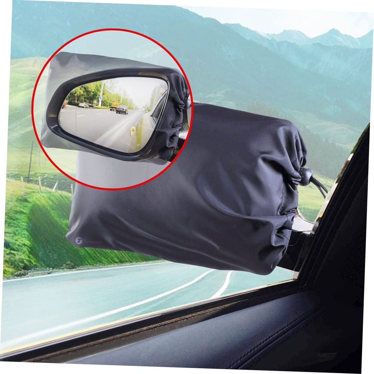 Gatuida 10pezzi Copertura Specchietto Retrovisore Oxford Antipolvere e Protezione Per Auto Sole e Facile Installare