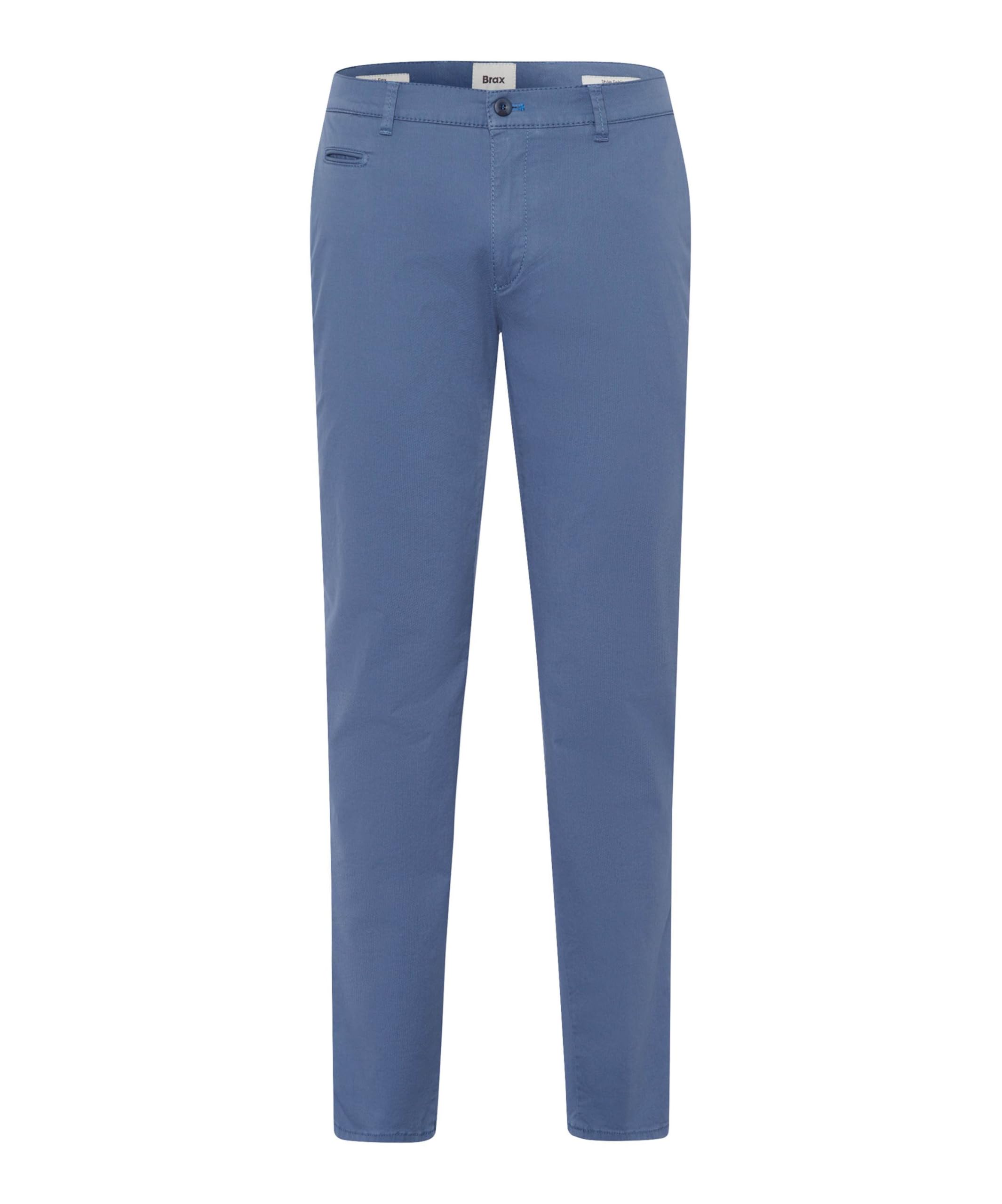 BRAX Men's Style Fabio in Hi-Flex Structure Chino Trouser, Storm, 31 W/32 L