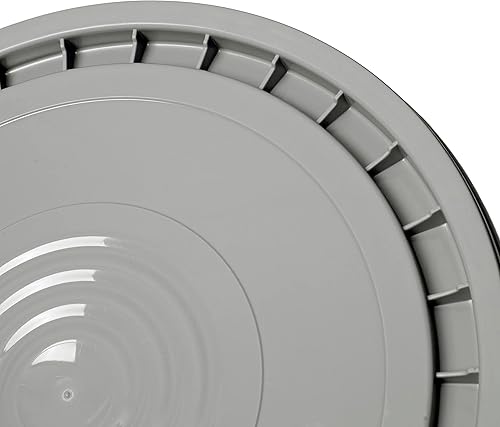 Miniatura 7 de Consolidated Plastics Tapas fáciles de despegar de grado alimenticio para cubos de 3.5, 5, 6 y 7 galones (paquete de 120 unidades) tapas