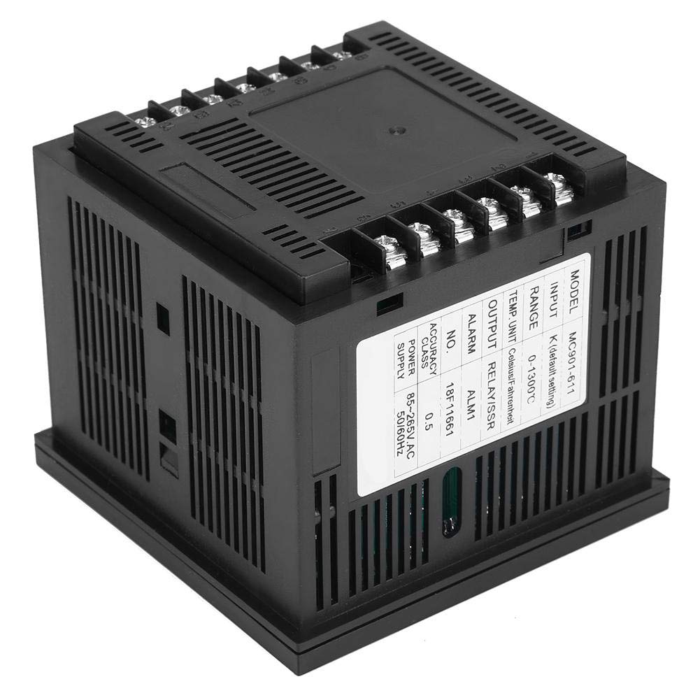 PID Temperaturregler, MC901 Digitaler PID-Temperaturregler K Typ PT100 Sensoreingangsrelais SSR-Ausgang für Hohe Empfindlichkeit und Genaue Temperaturregelung