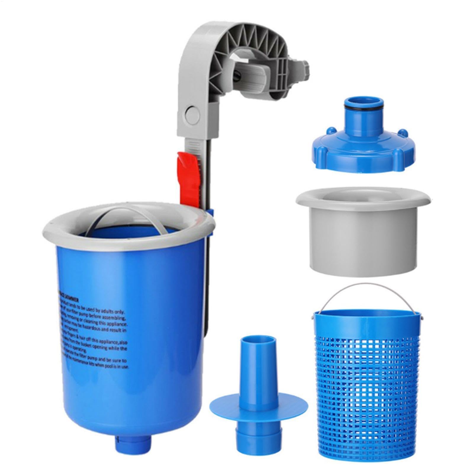 Skimmer Automatico Da Piscina | Pulitore Pulizia Intensiva - Skimmer Detriti Acqua Piscina A Terra,Estate Utilizzo Quotidiano Galleggiante Alta Resistenza Casa Hotel Appartamento Giardino Cortile Retr