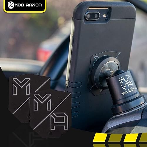 Miniatura 7 de Mob Armor MobNetic - Placa magnética de montaje para teléfono, compatible con iPhone y Android, 0.02 pulgadas de grosor para automóviles, camiones,