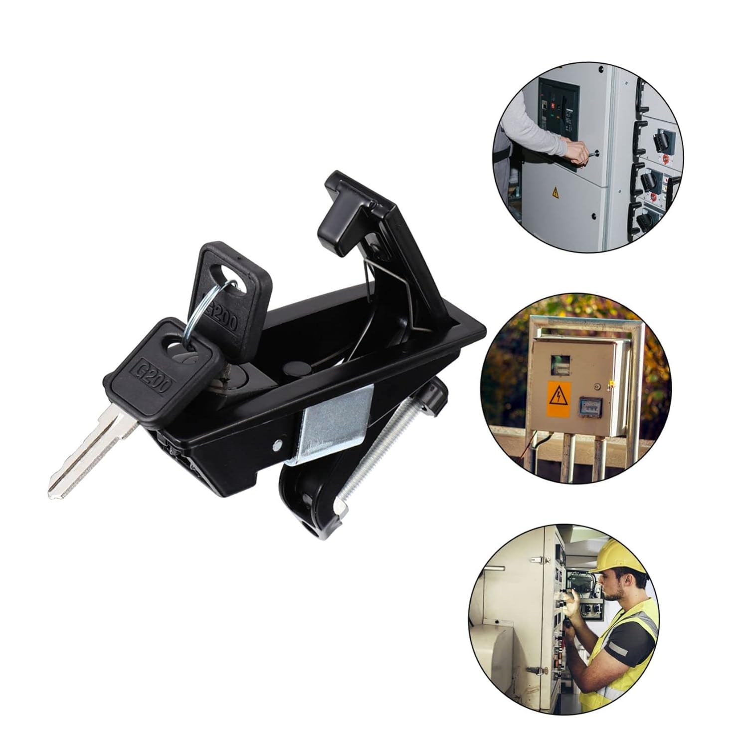 20pcs Zinc Alloy Adjustable Compression for Cabinets Tool Boxes and Applications Flush Latch Keyed Security for Easy Installation and Use