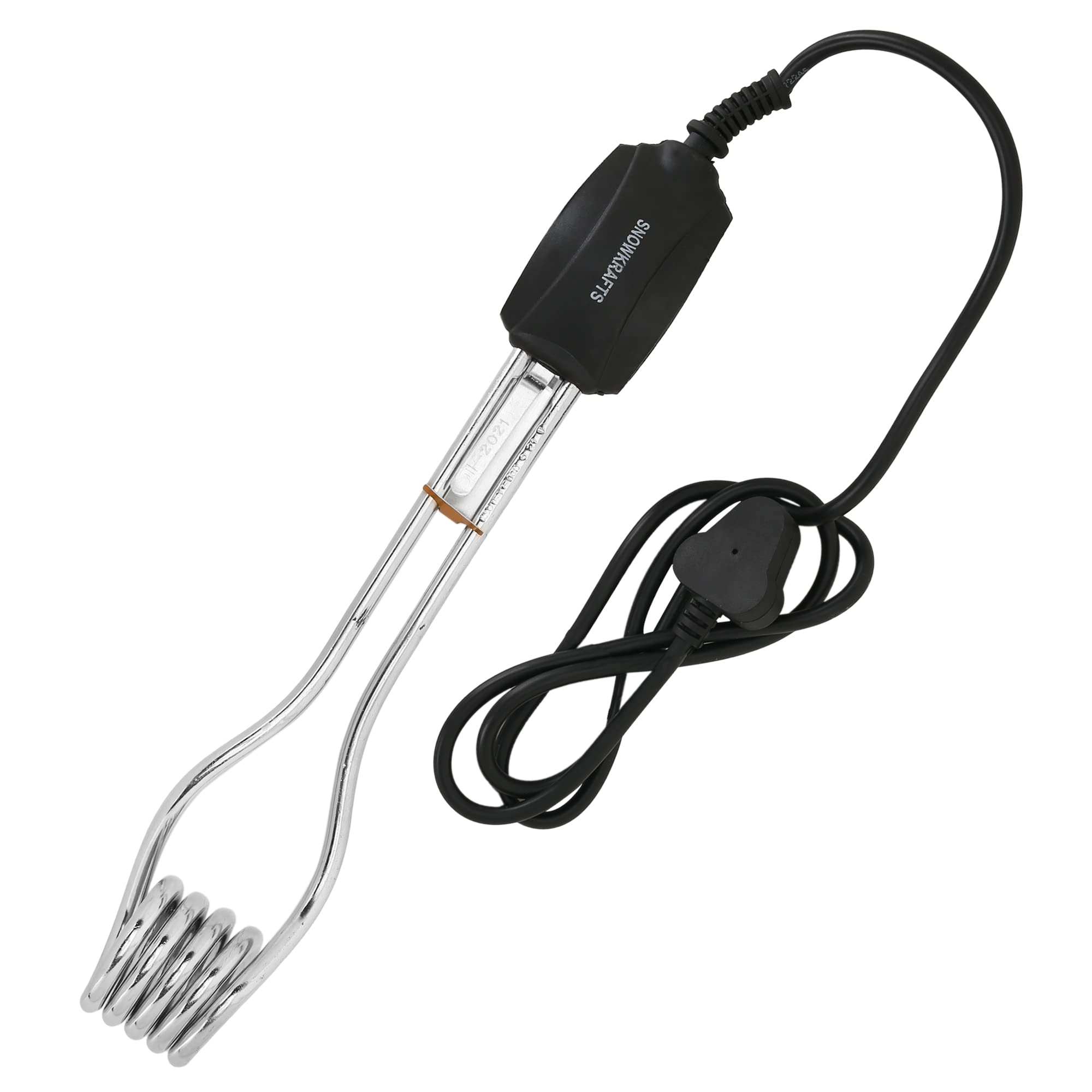 SNOW KRAFTS Immersion Rod Water Heater for Home, Bathroom | Heating Coil  for Hot Water(1500W,Black) : Amazon.in: Home u0026 Kitchen