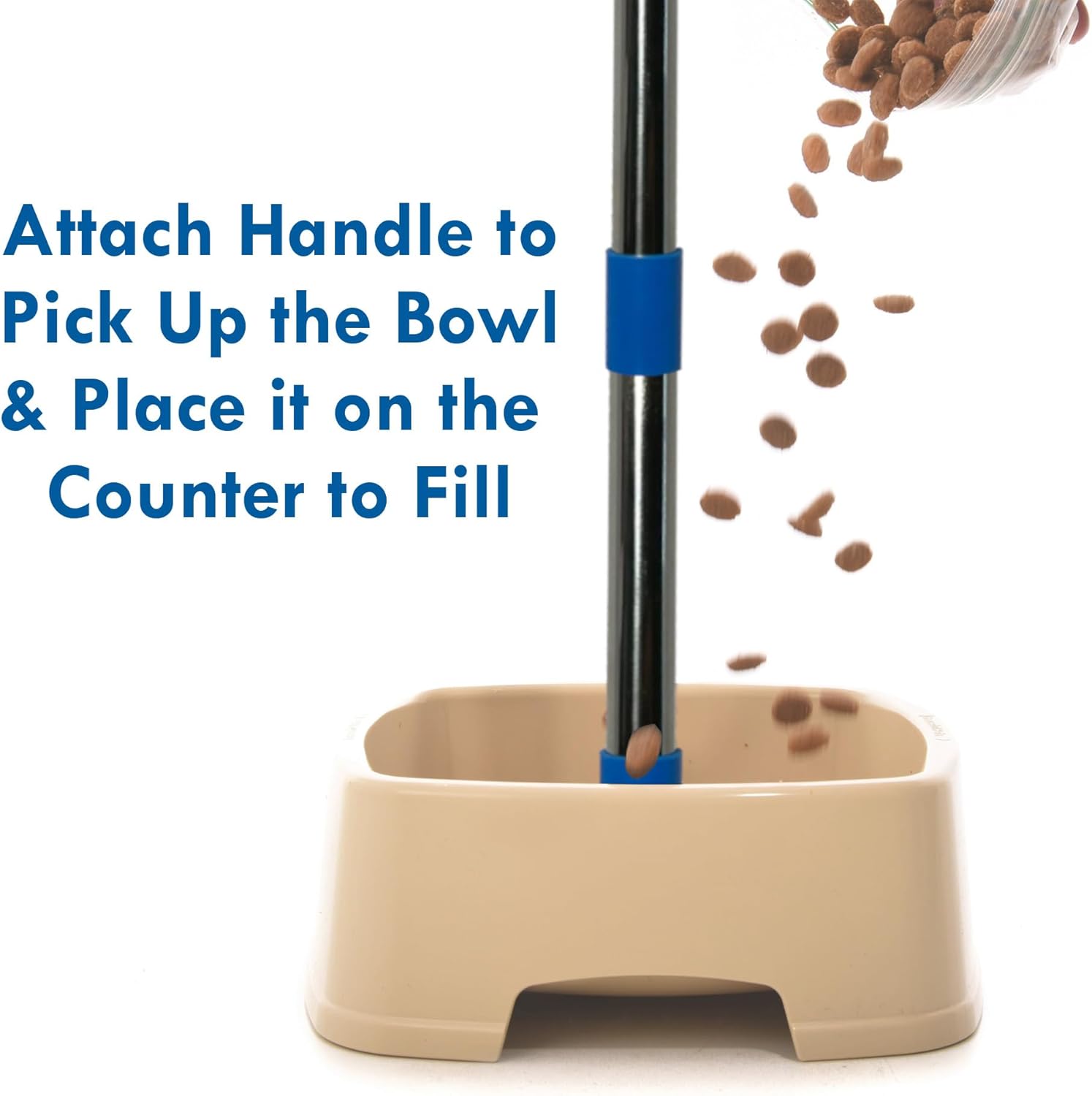 Easy to Feed Pet Bowl with Handle - The Ultimate Reaching Aid and Dog Bowl for Pet Lovers
