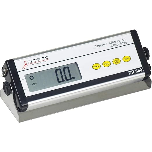Detecto DR660 Balanza Digital Bariátrica Portátil 660 lb miniatura 2