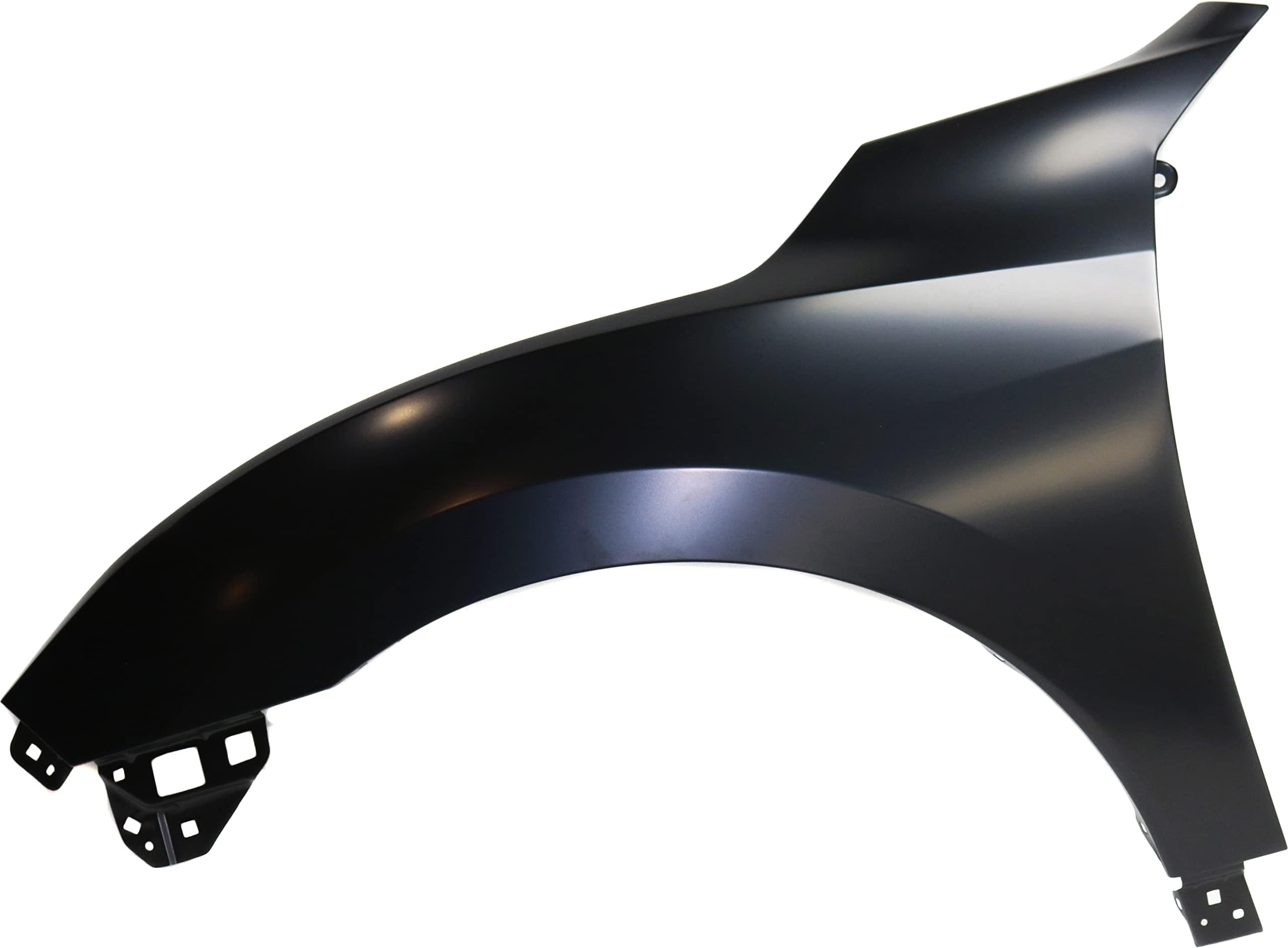 Evan Fischer Fender Front Driver Side Primed Steel Compatible With 2016 2017 2018 Honda Civic - For 2-Door Coupe | 4-Door Sedan