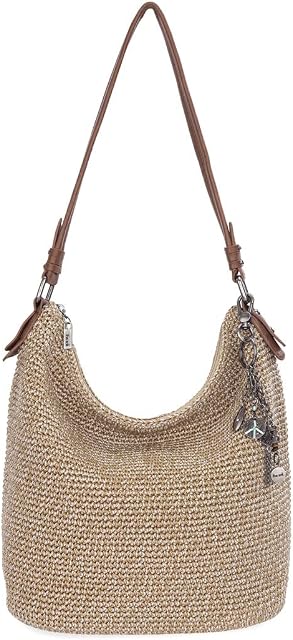 The Sak Sequoia Hobo Bag - Large Women's Handbag for Everyday & Travel - Durable Purse With Zipper Pocket & Adjustable Strap