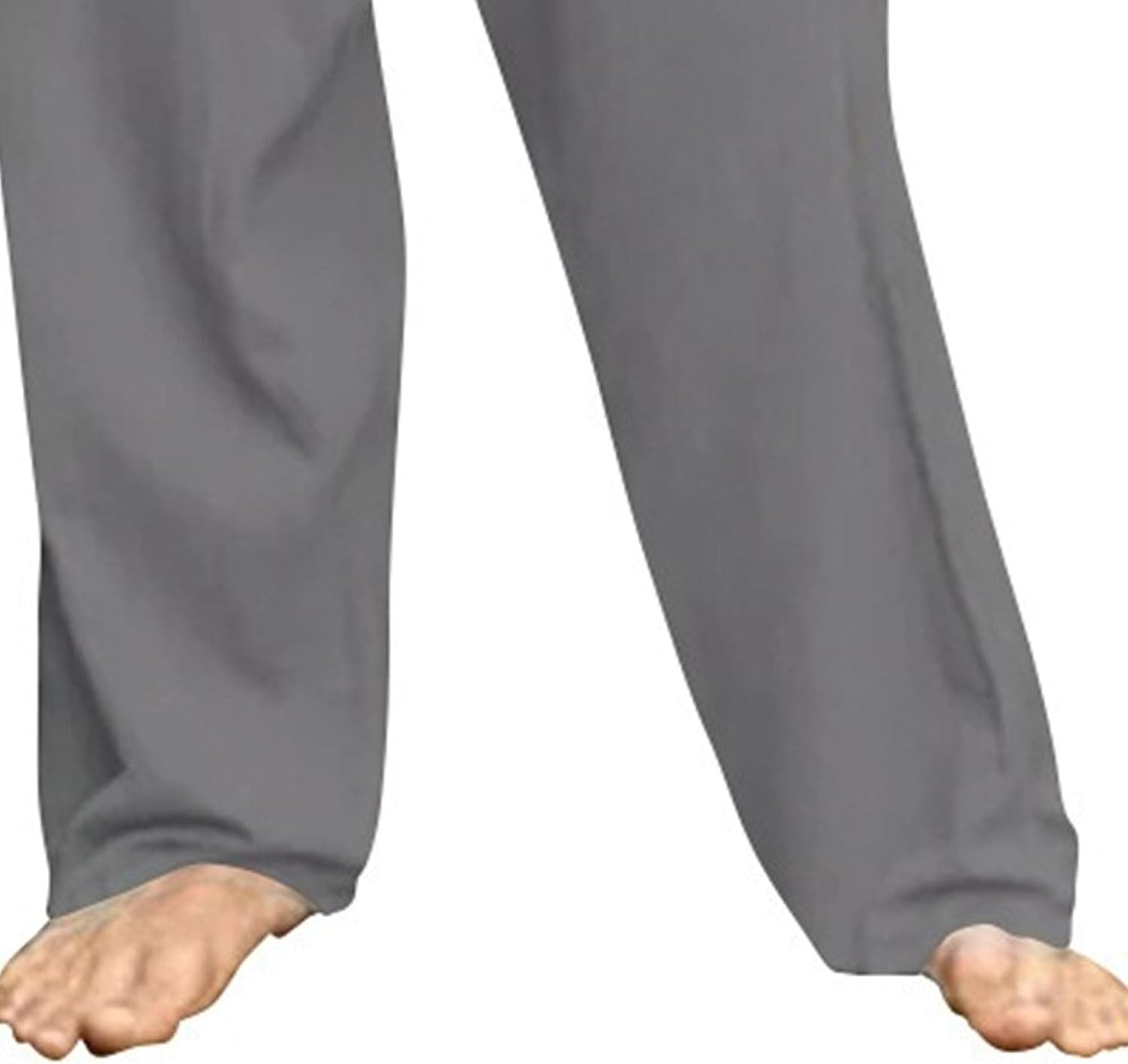 DGHM-JLMY Men's Relaxed Fit Leisure Drawstring Trousers Elastic Lightweight Linen Beach Pants Lounge Cotton Trousers Pockets