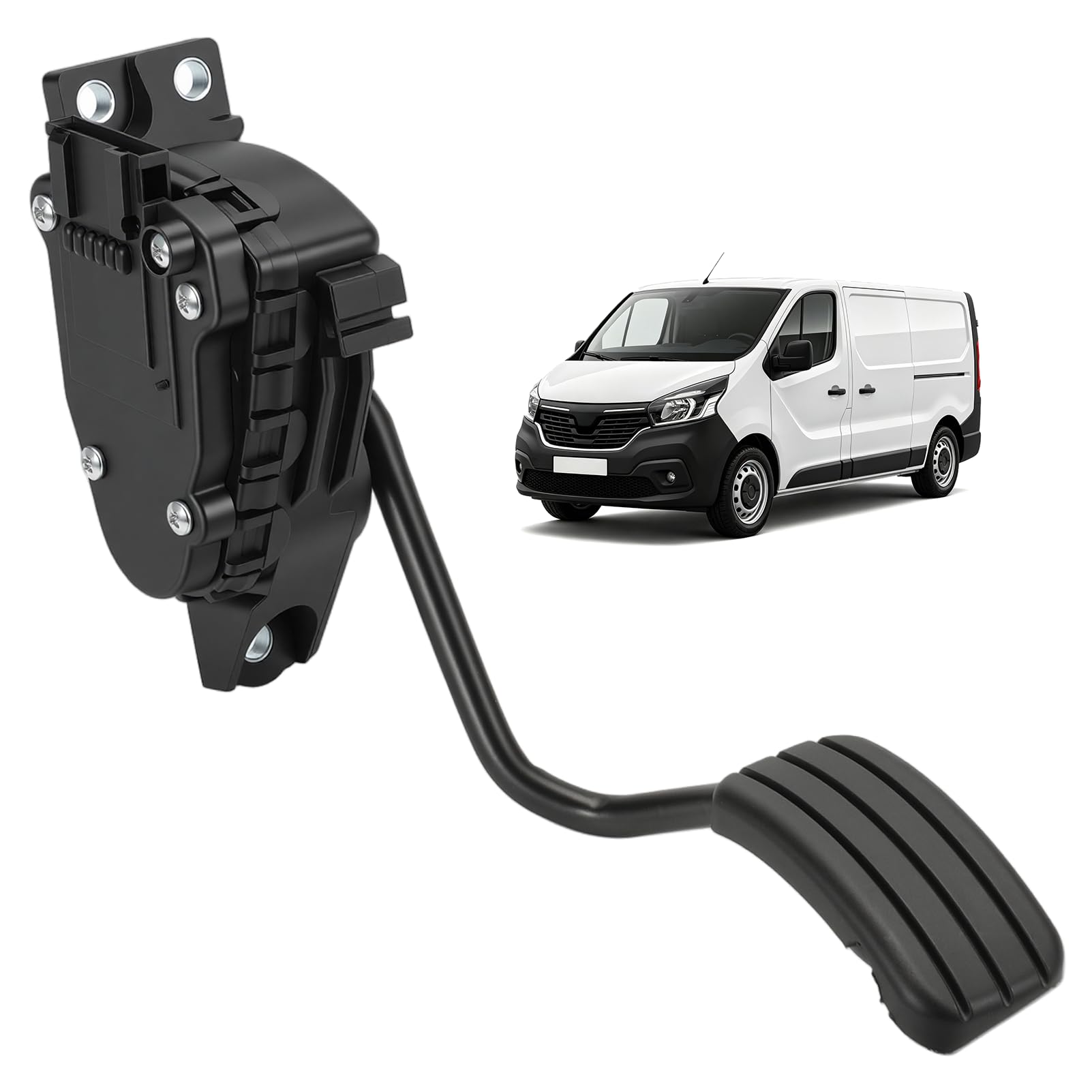 Pédale d'accélérateur électronique Pour Renault Trafic II, N-iss-an Primastar, Opel Vivaro A (X83) 1.9/2.0/2.5 CDTi/dCi 7700313060 Pédale d'accélérateur 1800200QAA 7700313060 Voiture Pédale