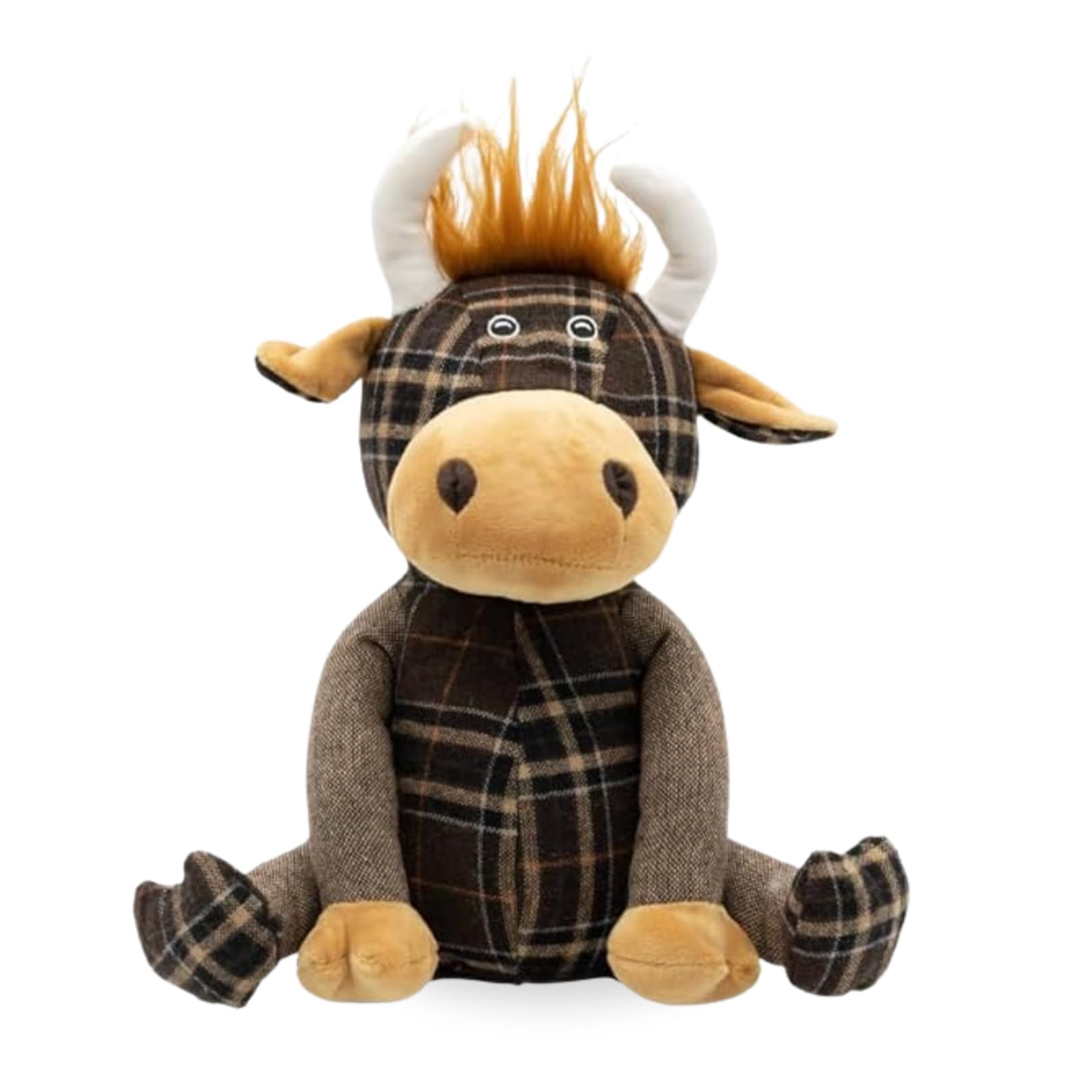 HomeZone Fantasie dier deurstoppers. Zware Gevulde Hond Pug Olifant Hedgehog Wageldeur Ornament Interieur Decor - Hamish The Highland Cow