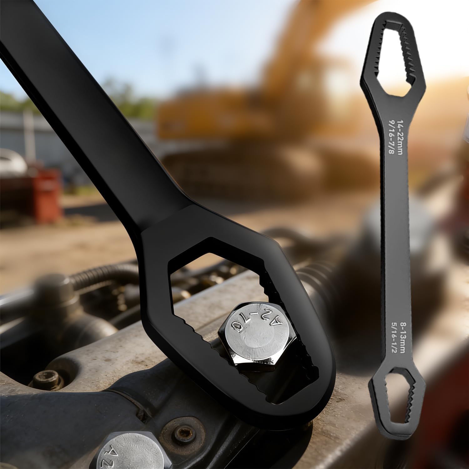 Adjustable Universal Wrench Set Self-tightening Multi-size Stainless Steel Hand Tools Portable Household Repair DIY Maintenance Tool