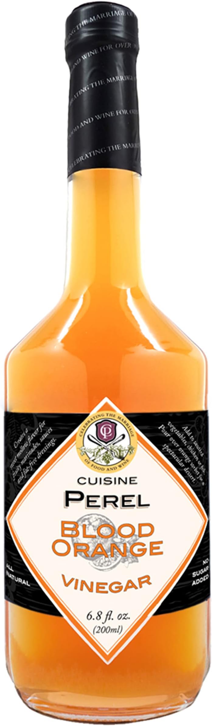 Cuisine Perel Blood Orange Vinegar (6.5 ounce bottle)