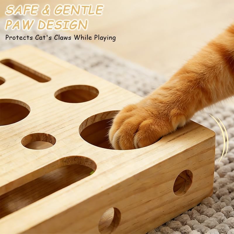 2026 New Cat Scratch Puzzle Enrichment Box, Cat Nail File Box with Sandpaper Inside, Toy Gift for a Cats that Hates Having Its Nails Trimmed, Stress-Free Alternative to Trimming Nails image 5