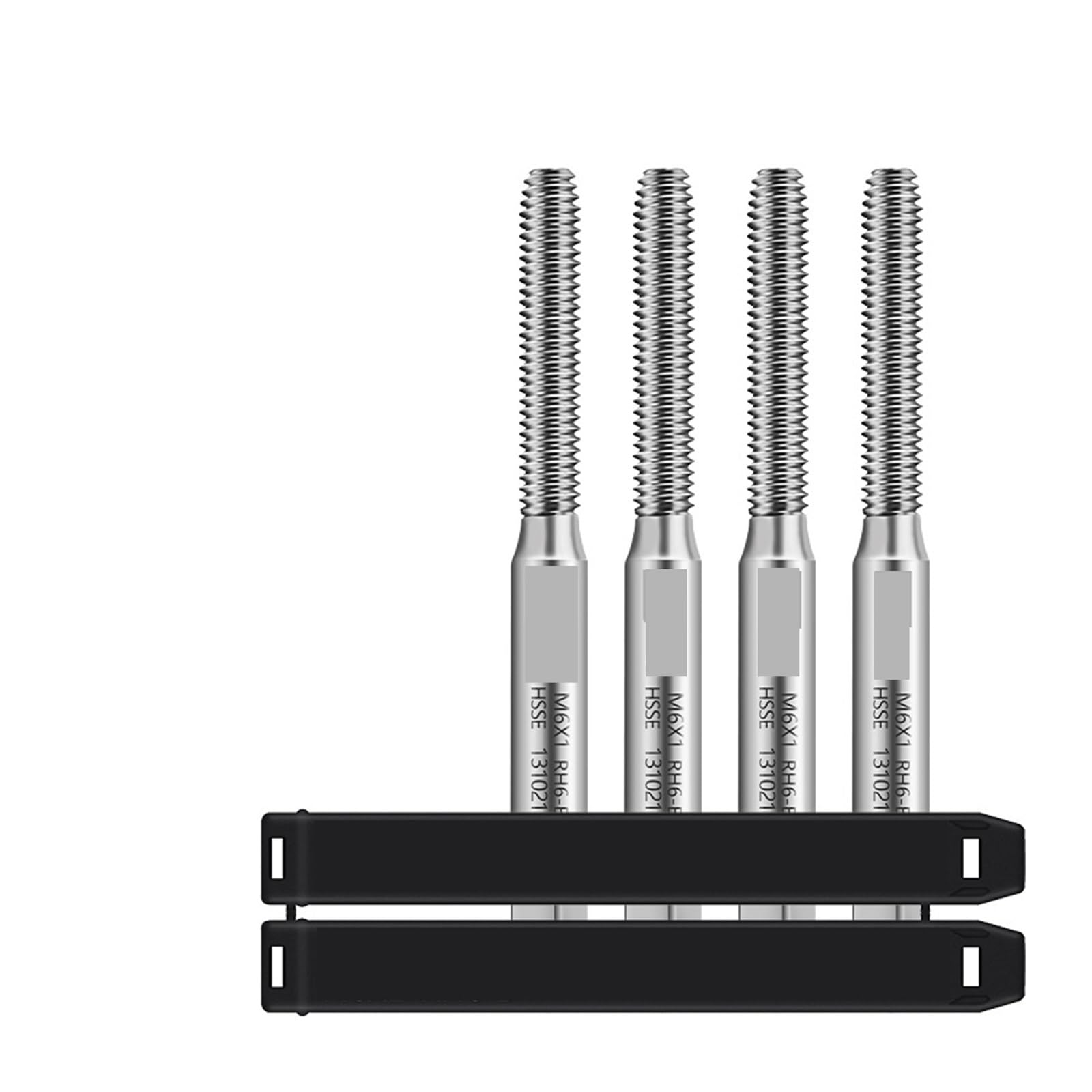 Honybmq One Color Tap Hsse-M42 Roll Forming Tap M0.5 -M16 Machine Screw Thread Taps(1Pcs-M7x1 D-6.2)