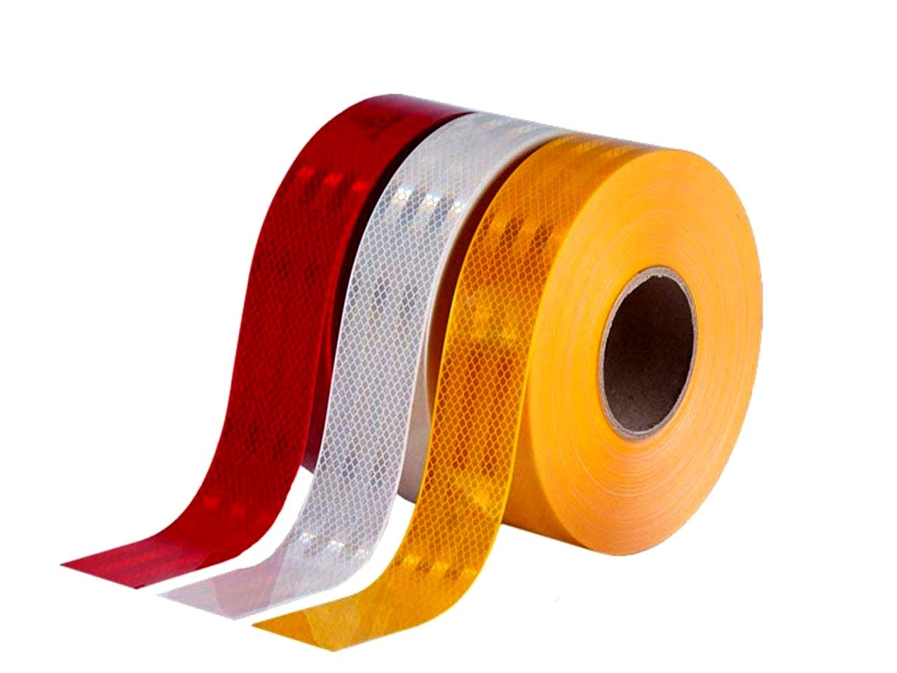 Just Rider Intensity Reflective Conspicuity Tape, 2 Inch X 3 Metre (2 inch x 119 inch) (Red,Yellow,white,) Combo set Pack of 3-image-20