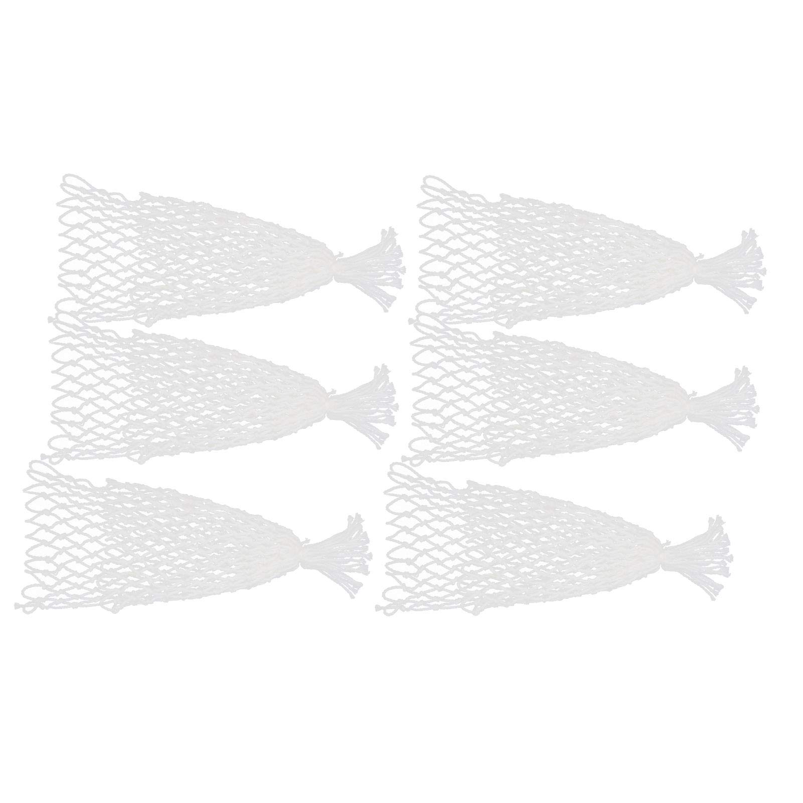 Cryfokt Filet de Billard, Sac en de Coton Durable pour Accessoires de Table de Billard, Lot de 6, adapté aux Clubs de ou aux Lieux de Divertissement