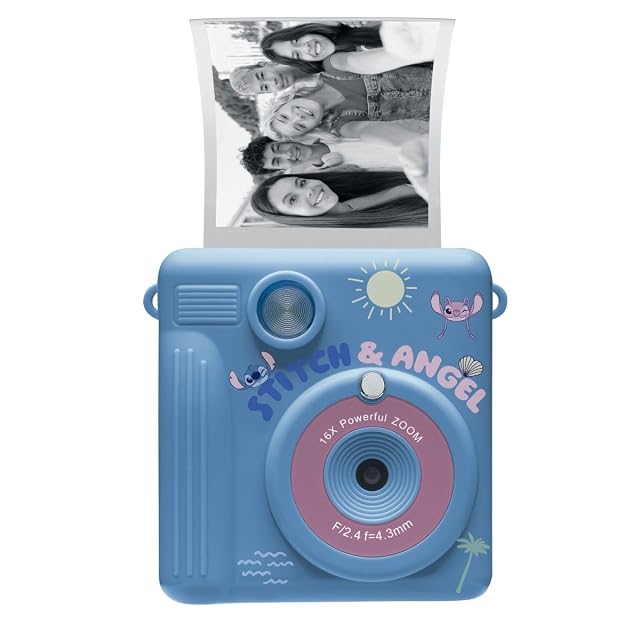Foto 2 de 5 de LEXIBOOK, Disney Stitch, Cámara StarCAM Print, DJ130DZ