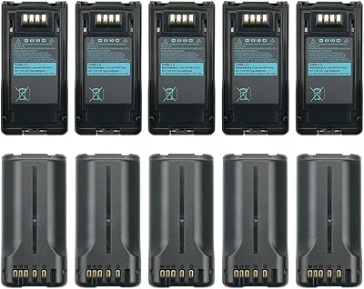 Vineyuan 10x KNB-L3 Replacement Battery for Kenwood VP6430 TK-5230 NX-5000 NX-5200 NX-5300 NX-5400 Series Two Way Radios Li-ion Battery