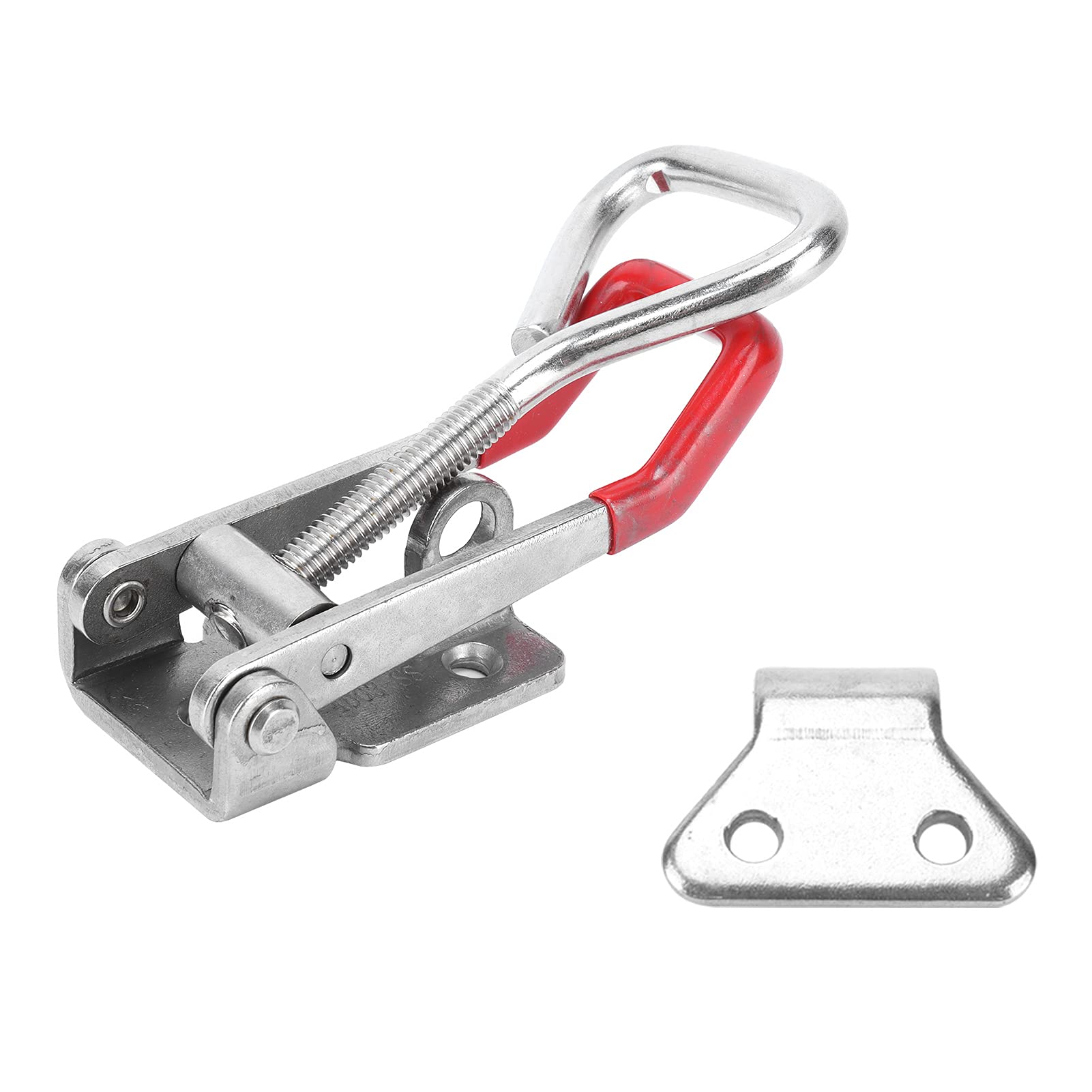 Set di 4 morsetti a levetta regolabili con chiusura a scatto, stile 4003, capacità di tenuta 598,7 kg, a sgancio rapido, per armadietti, scatole per