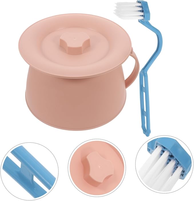 Orinal portátil con tapa para adultos y niños miniatura 9