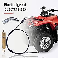 Vista 7 de Kit de émbolo de cable de estrangulador y válvula de arranque compatible con Honda TRX450 Foreman 450 es 1998 1999 2000 2001 2002 20032004