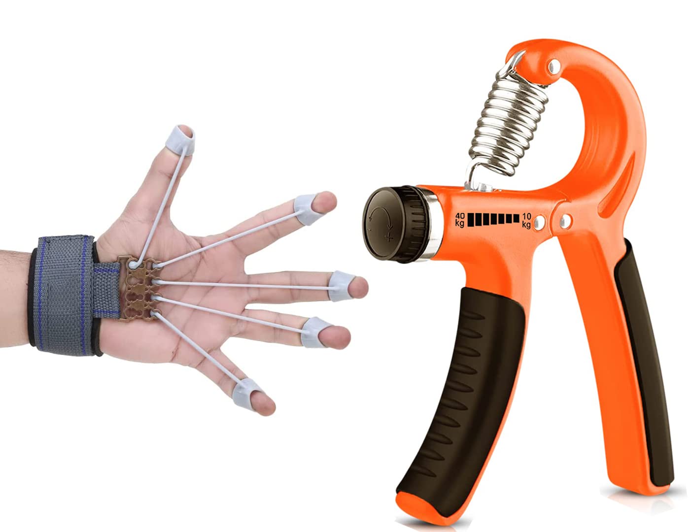 AJRO DEAL Finger Exerciser Hand Strengthener & Hand Grip Strengthener for Gym Workout Hand Exercise Equipment to Use in Home for Forearm Exercise Finger Exercise (B0C6M1MSM2) Amazon Price History, Amazon Price Tracker