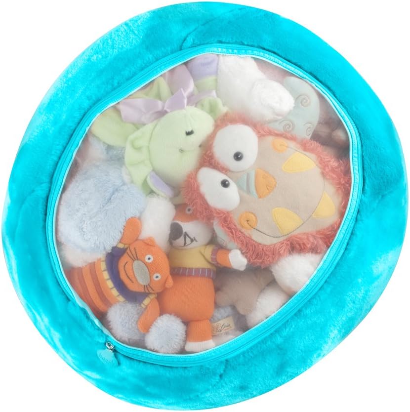 Boon Stuffed Animal Storage Bag, Blue