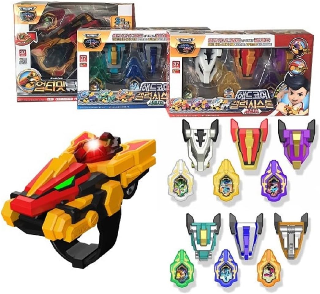 DAPANDA Dino Core Season 3 Ultimate Tuner Wrist +Head Core Galaxy Stone No.1 + No.2 Set