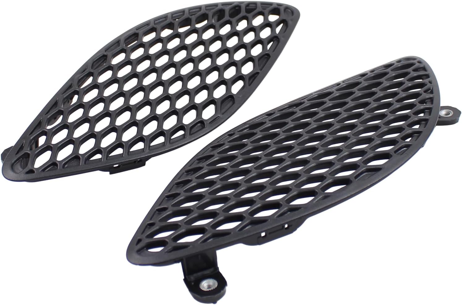 Left Right Center Hood Bezel Scoop Panel Insert Set for Dodge Durango 2018-2020