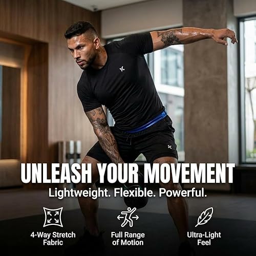 Miniatura 6 de Kewlioo - Camisa de traje de sauna para hombre, chaleco de compresión de sudor que atrapa el calor, faja moldeadora, chaqueta versátil para hacer