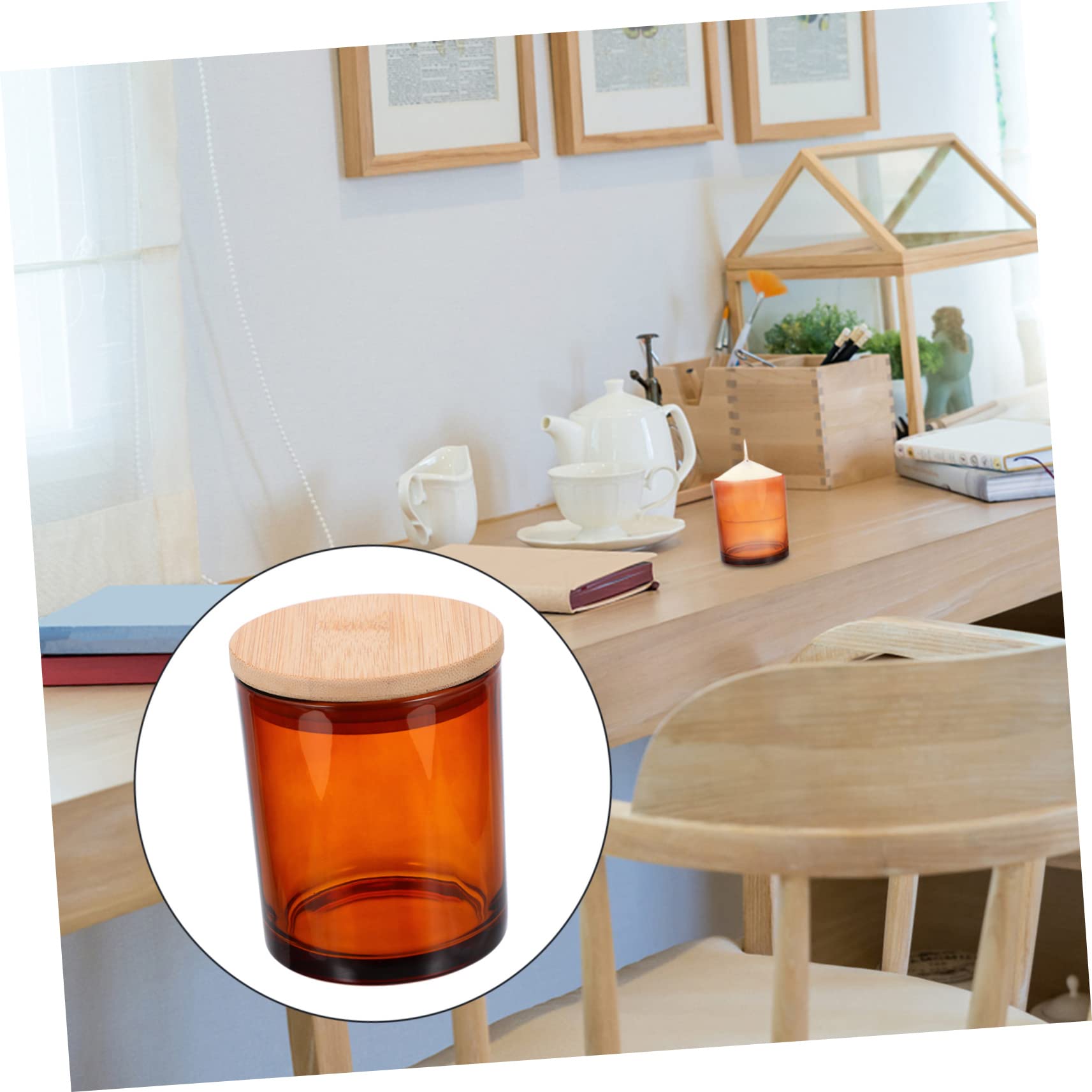 Artibetter 4juegos Latas De Vela Perfumada y Diy Frascos De Vidrio Aromaterapia y Regalos Especiales