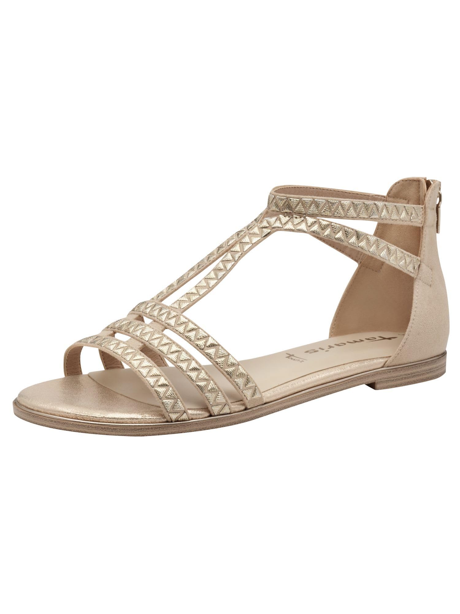 Tamaris Women's Elegant Sandals, Beige, 7.5 UK