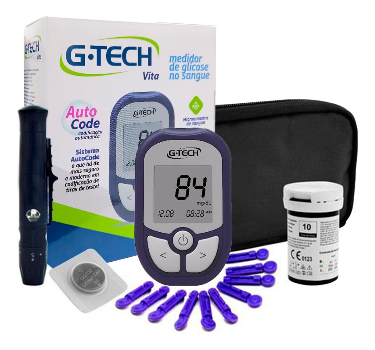 Hipertensão arterial: o que é, sintomas, causas e tratamento-radardasaude 5 Kit Medidor de Glicose G-Tech Vita Com 10 Tiras + 10 Lancetas E Caneta Lancetadora - Glicosímetro Gl