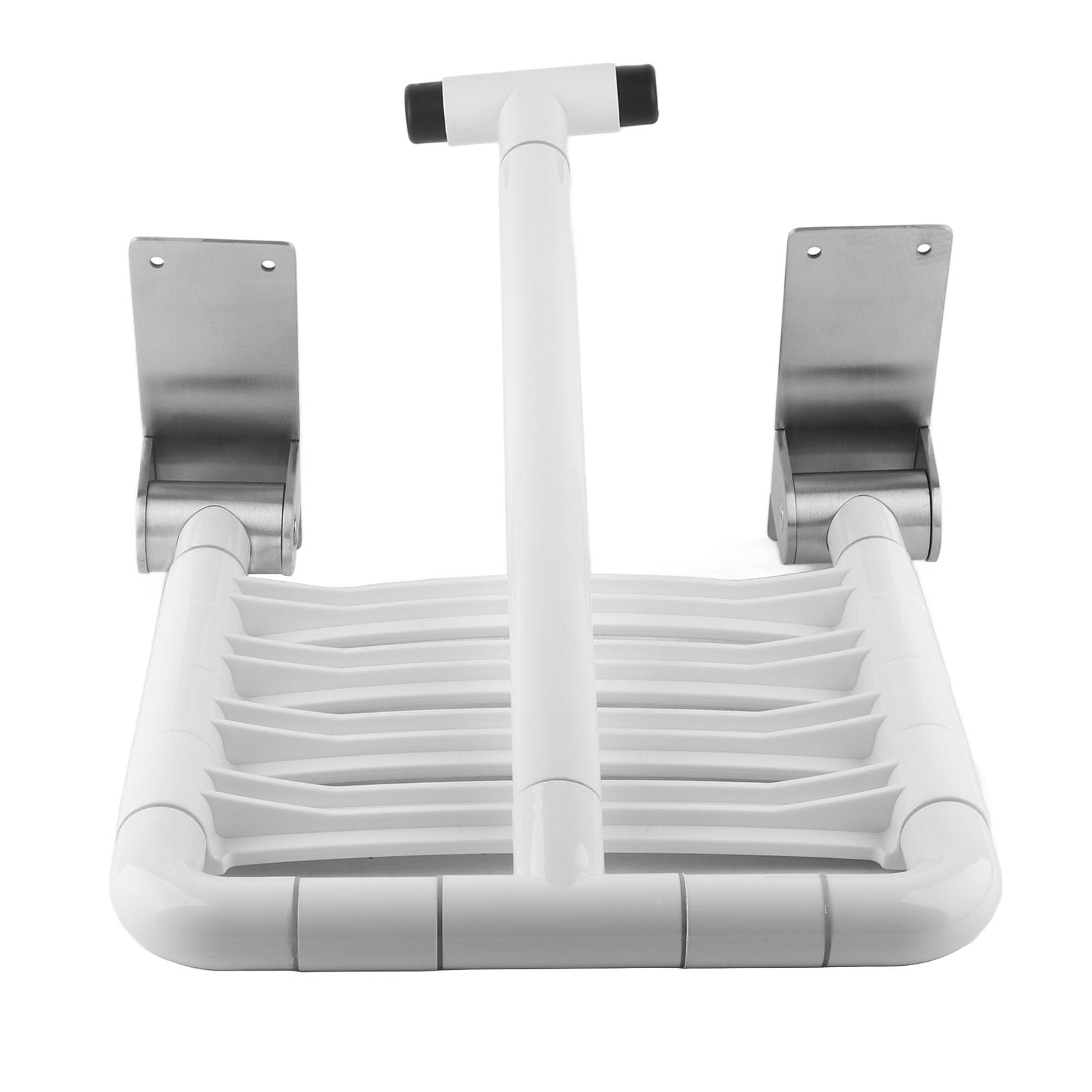 Garosa Asiento De Ducha Plegable Montado En La Pared con Superficie Antideslizante Y Banqueta De Acero Inoxidable Y Taburete Ducha Plegable Asiento Plegable Taburete del Baño