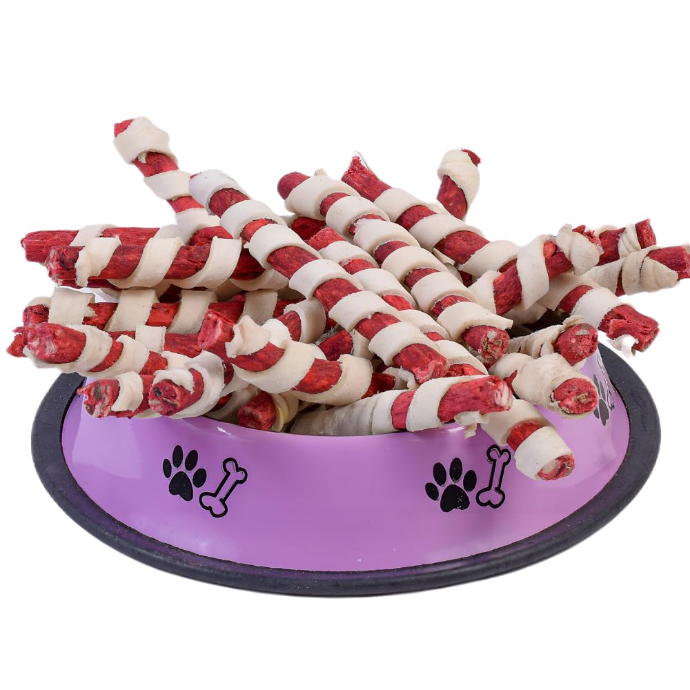 VIP Collection Rawhide Dog Chew Muttonn Flavor Spiral Munchie Chew Sticks Treats Snacks for All Breed Dogs (Mutton 900 Gram) (B0BTDSG75D) Amazon Price History, Amazon Price Tracker