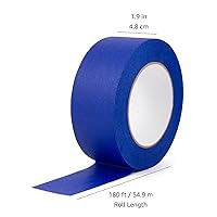 Vista 5 de Yaxa Basics Blue Painters Tape, 1.88" x 180', Set of 6 Rolls