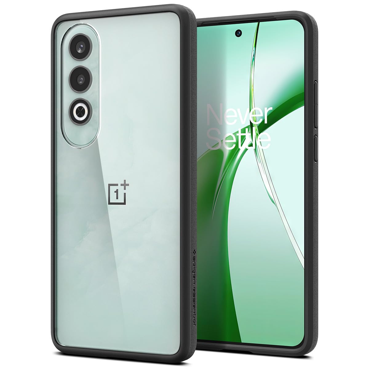 Spigen Essential Sand Crystal Back Cover Case Compatible with OnePlus Nord CE4 5G (TPU + Poly Carbonate | Matte Black) (B0D44SWPLD) Amazon Price History, Amazon Price Tracker
