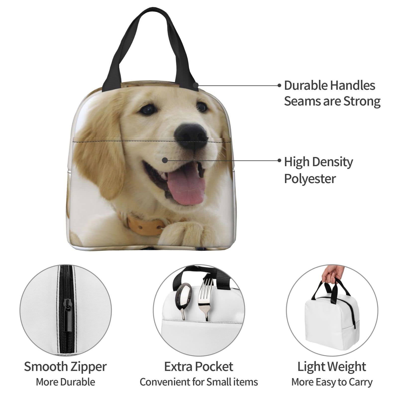 Amazon｜ゴールデンレトリバー バッグ ランチバッグ 保冷 お弁当箱