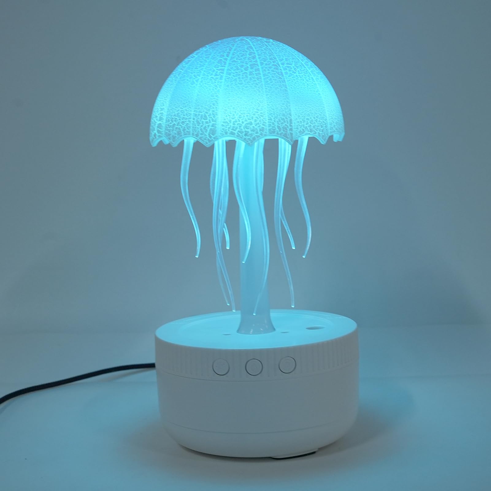 Generic Diffuseur D'huiles Essentielles de Méduse, Lampe de Nuit D'aromathérapie de Grande capacité pour la Maison, la Chambre à Coucher et le Bureau, 400g (Tapez 2)