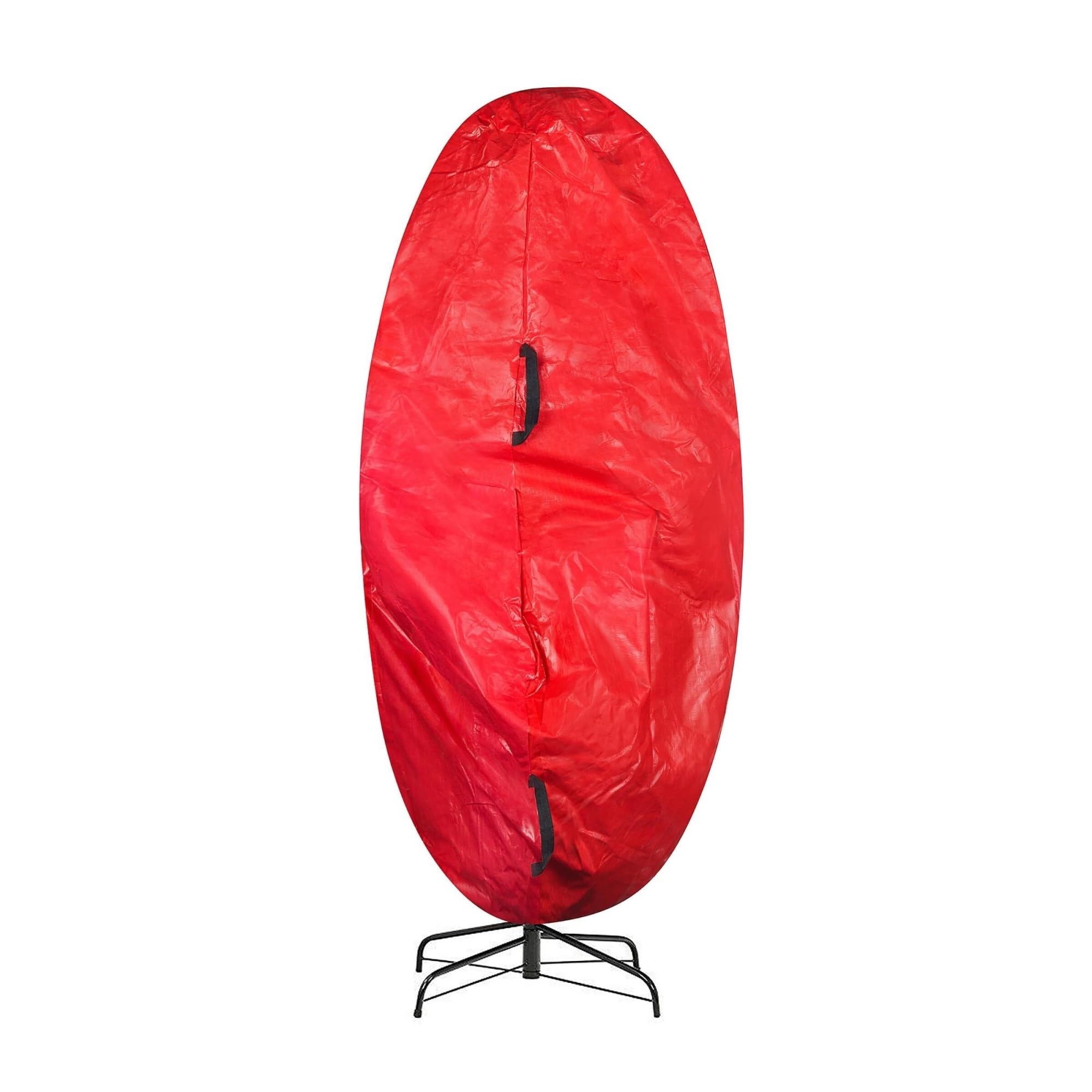 Sac Sapin De Noel Sac d'arbre De Noël Debout, Housse À Fermeture Éclair, Rangement en Tissu Oxford avec Poignée Rangement Contenant(89x190cm)