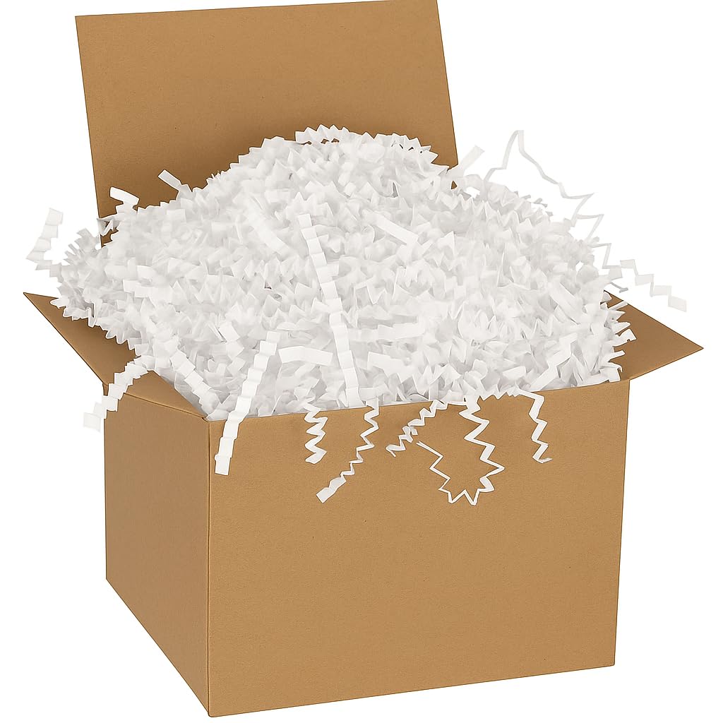Packsmith Crinkle Shredded Paper for Gift Wrapping, Hamper