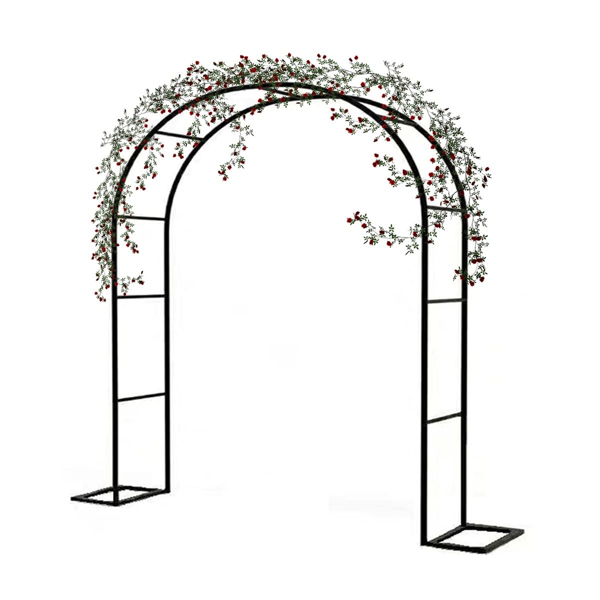 Arche de Jardin en Acier Anti-Rouille pour Supporter les Plantes Grimpantes Lourdes