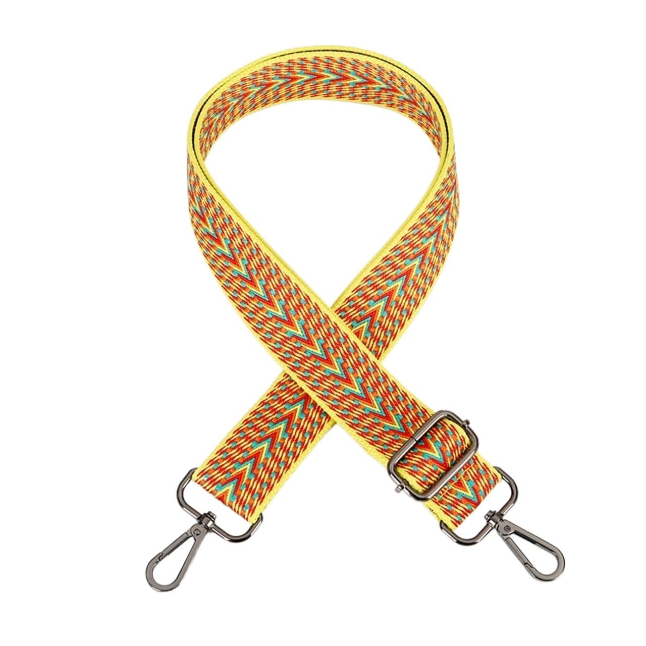 MACIUM Handbag Strap 130cm Shoulder Strap Bag Shoulder Strap Decorative Color Adjustable Handbag Wallet Waist Bag With Bag Handle Shoulder Bag Strap (Color : 2, Size : Gun)