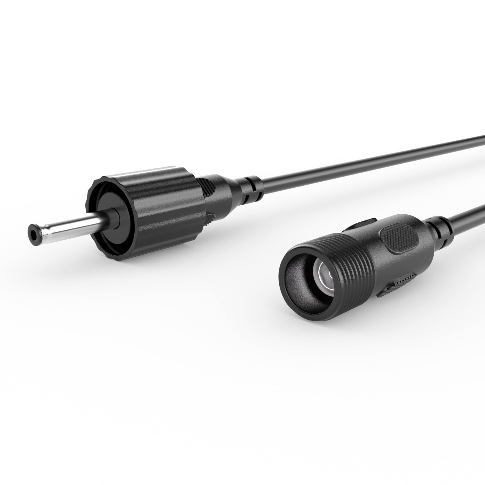 POPOSOAP Cable alargador de 3 m para fuentes solares | Conector impermeable y baja caída de voltaje, compatible con bombas solares POPOSOAP de 2,5 W a 40 W