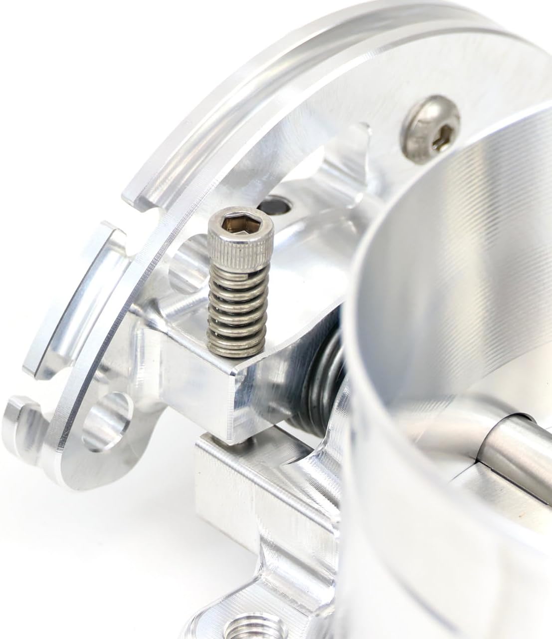 Nick Williams 92MM LS Gen 3/4 Cable Throttle Body, 92MM CNC Billet for 4.8 5.3 5.7 6.0 6.2 LS1 LS2 LQ4 LQ9 LS3 L92 L94 L76 L77 LY6 L96
