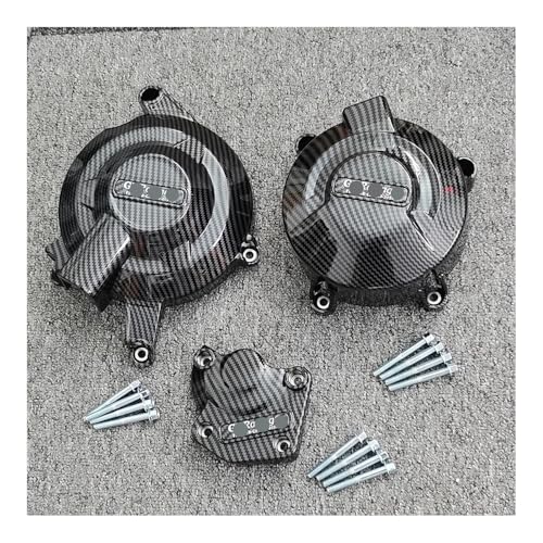 Protectores del estator y cigüeñal para cárter de moto Street Triple R y 675R